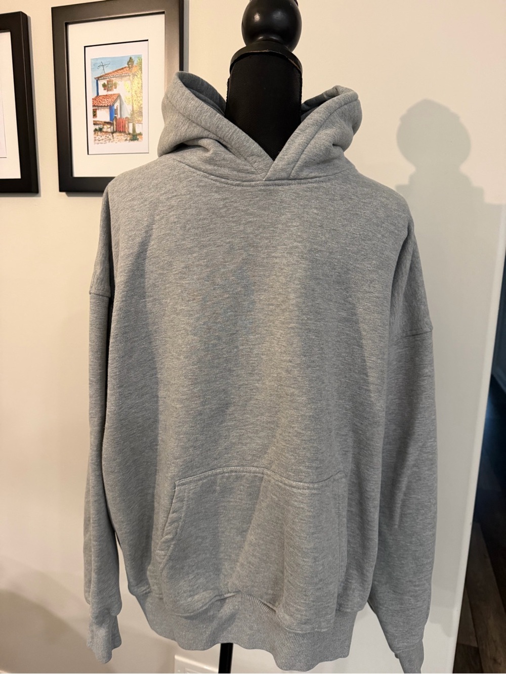 Hours Men's Classic Heather Gray Pullover Hoodie XL